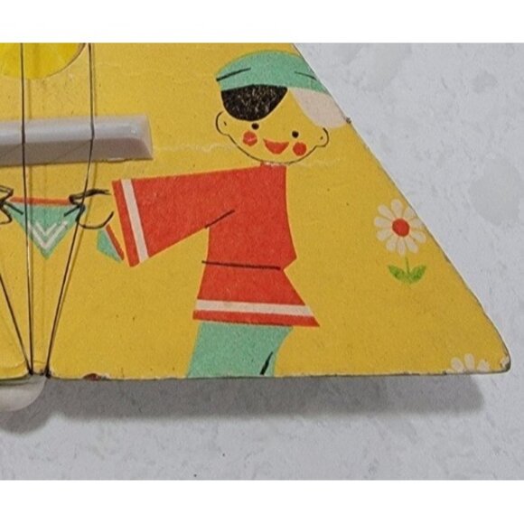Vtg Hand Painted Folk Art St. Petersburg Troika Balalaika Souvenir Russian Toy - Picture 5 of 5
